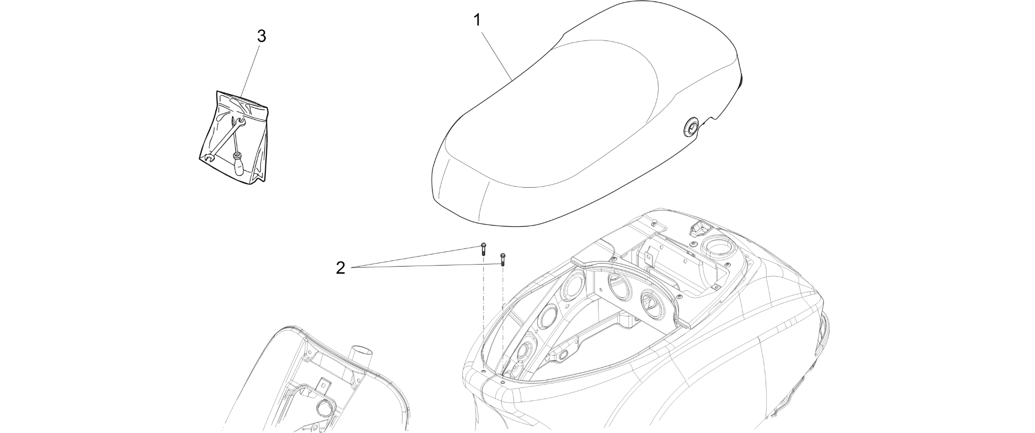 Saddle/seats