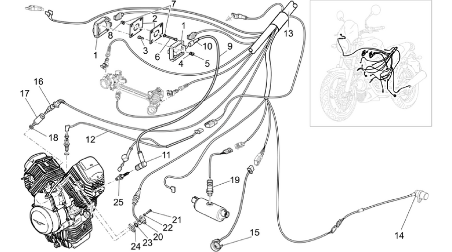 Central electrical system
