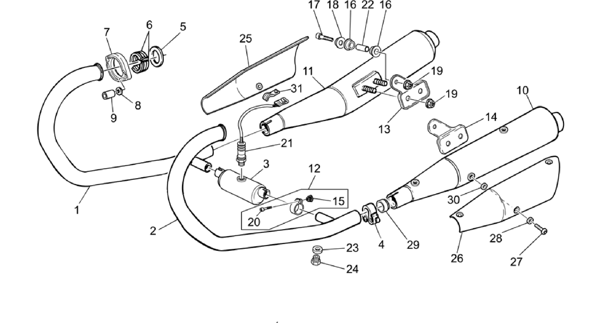 Exhaust unit