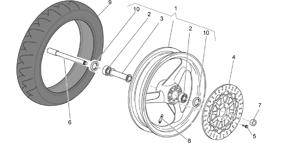 Front wheel