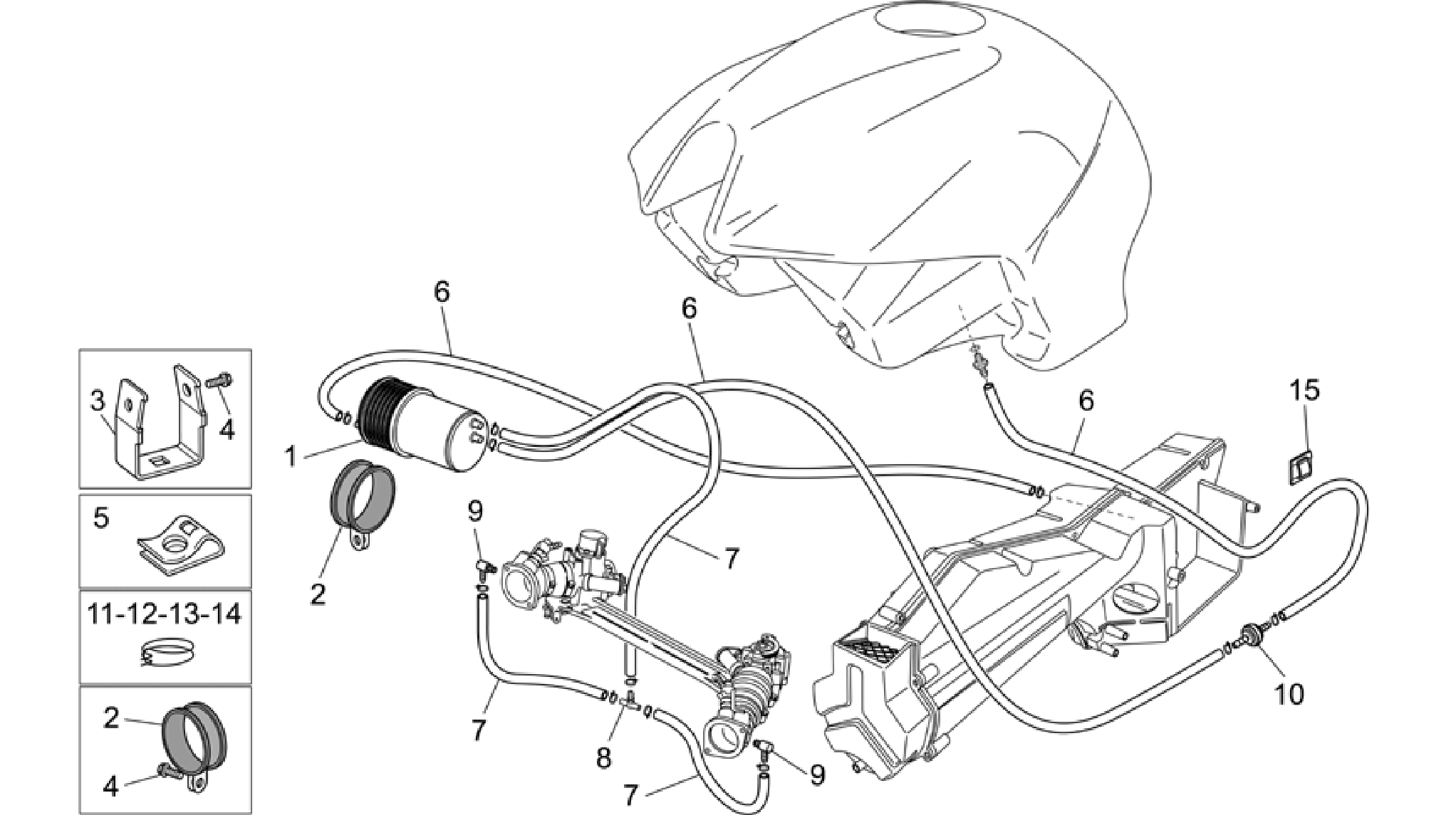 Fuel vapour recover system