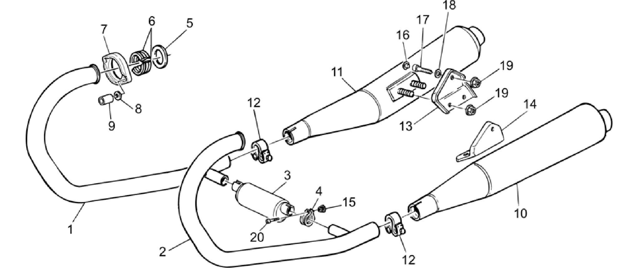 Exhaust unit