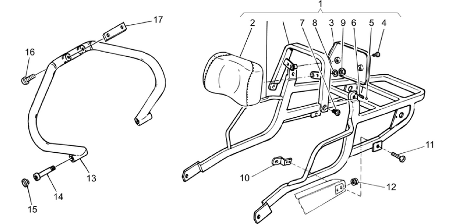 F.bumper-Luggage rack