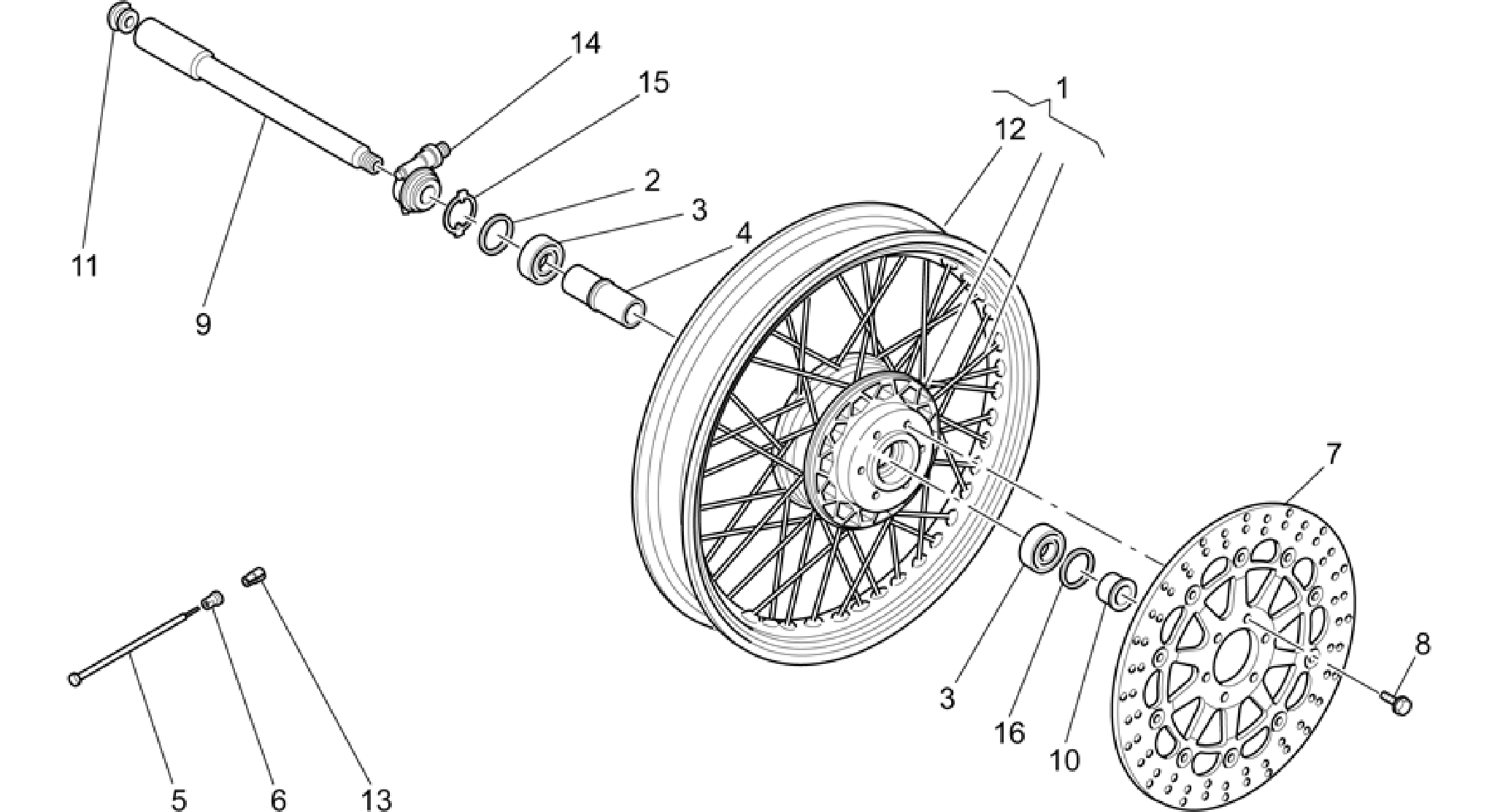 Front wheel II