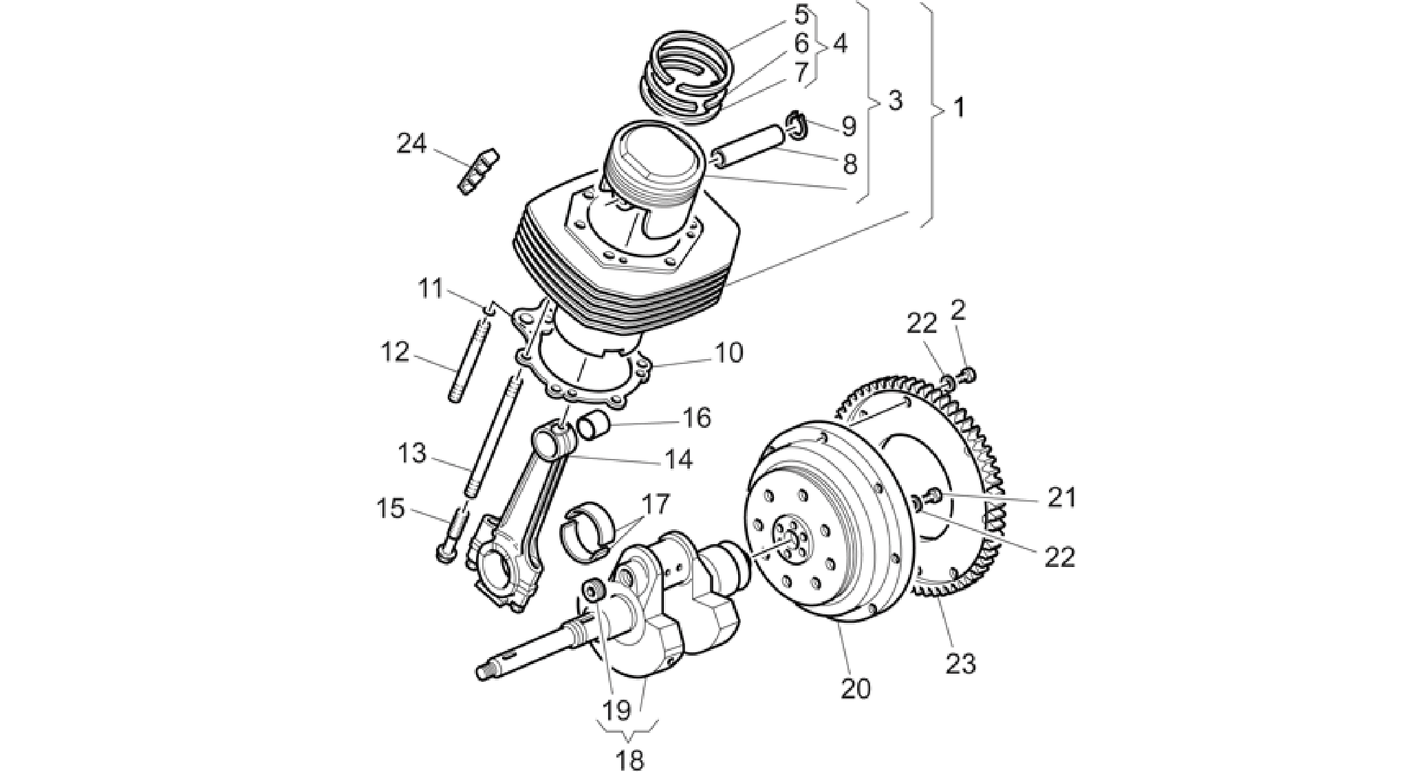 Crankshaft - Piston