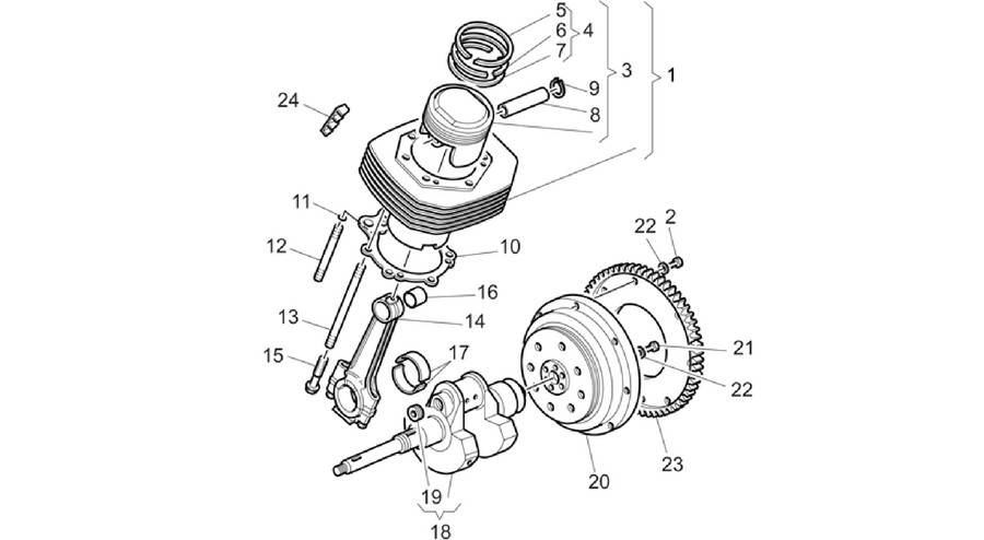 Crankshaft - Piston