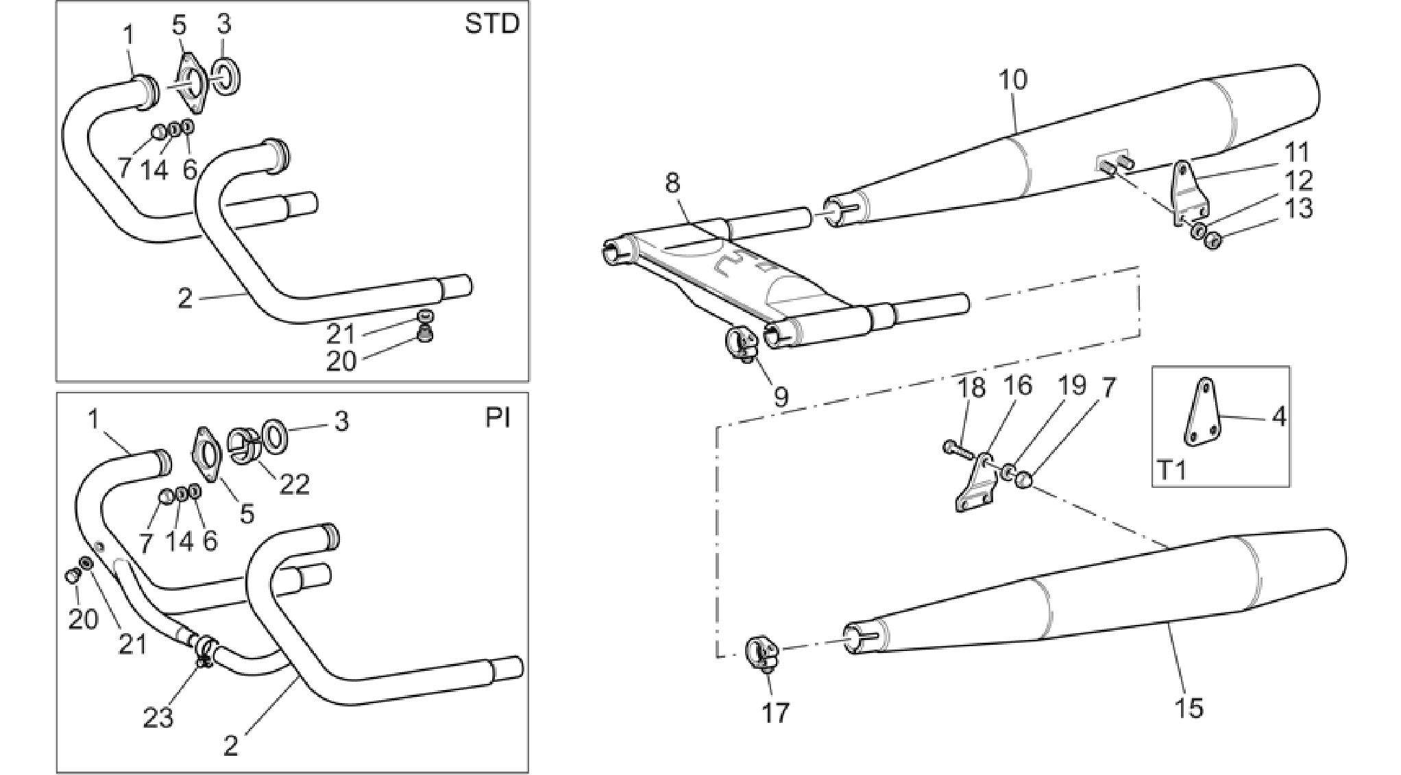 Exhaust unit