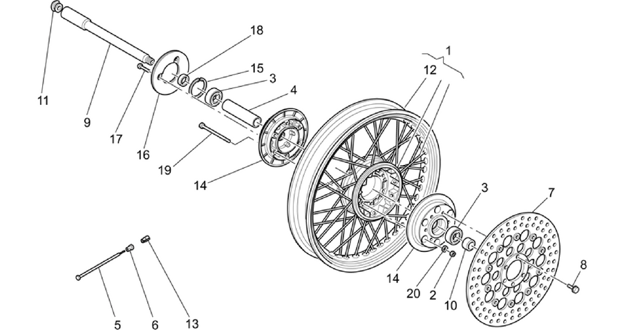 Front wheel