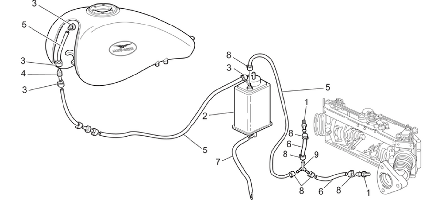 Fuel vapour recover system