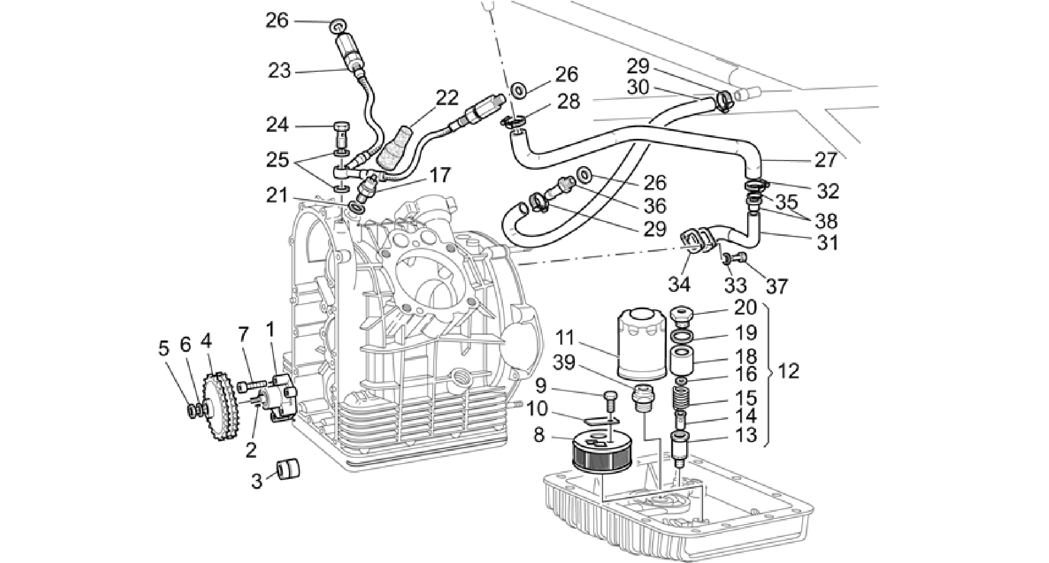 Supply - Oil pump