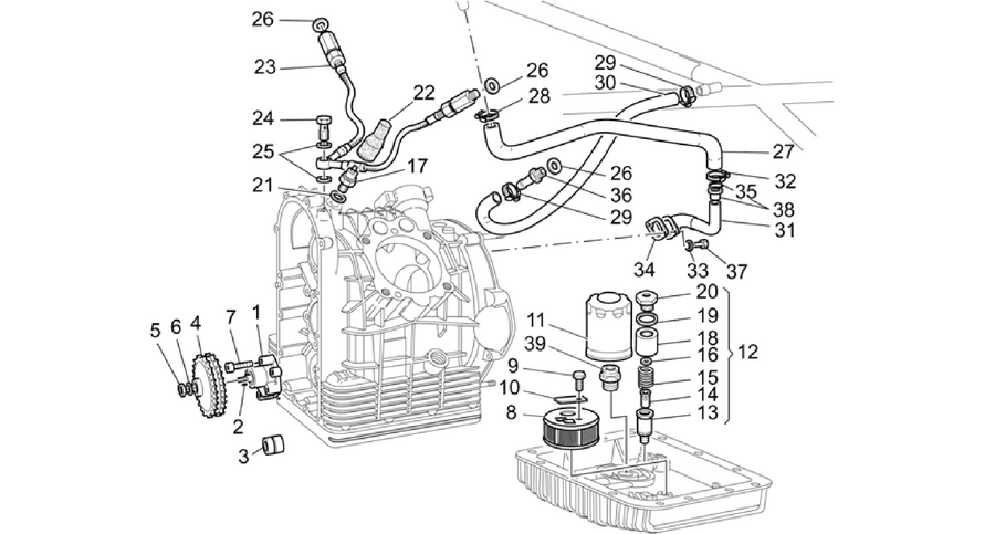 Supply - Oil pump