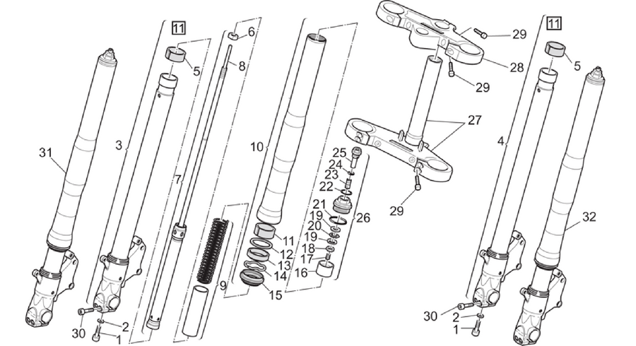 Fron fork II