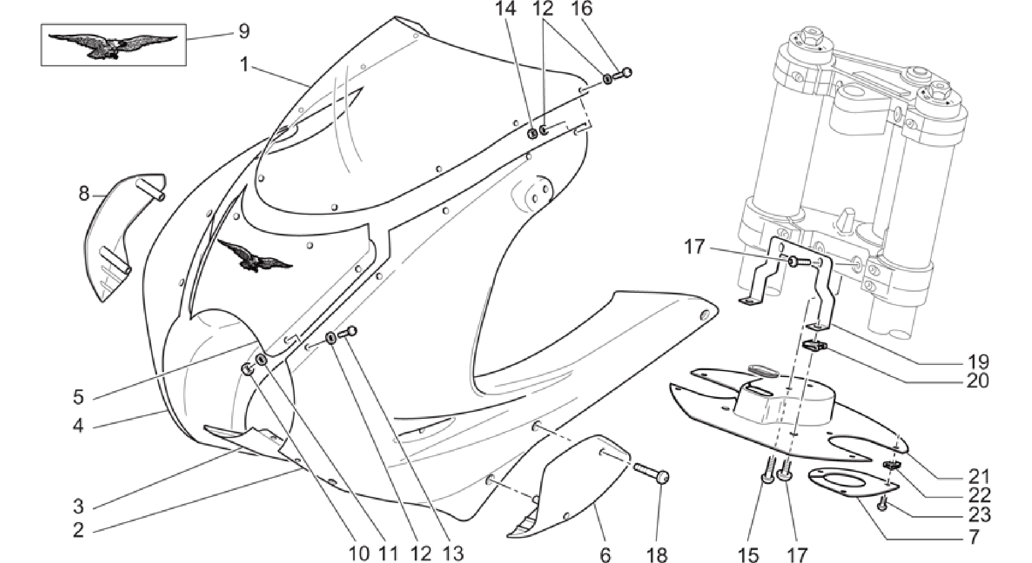 Front body I