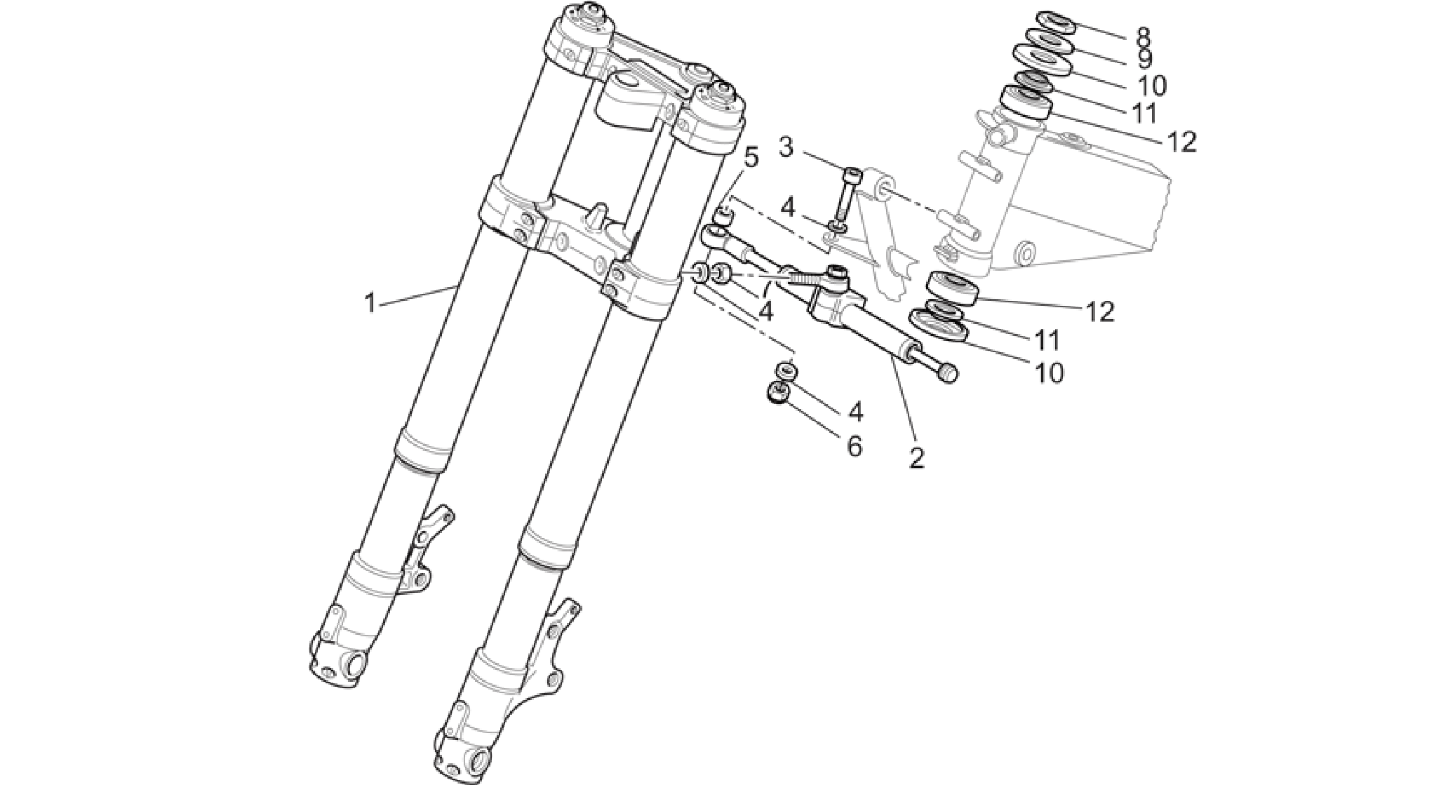 Front fork I
