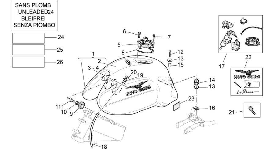Fuel tank CEE
