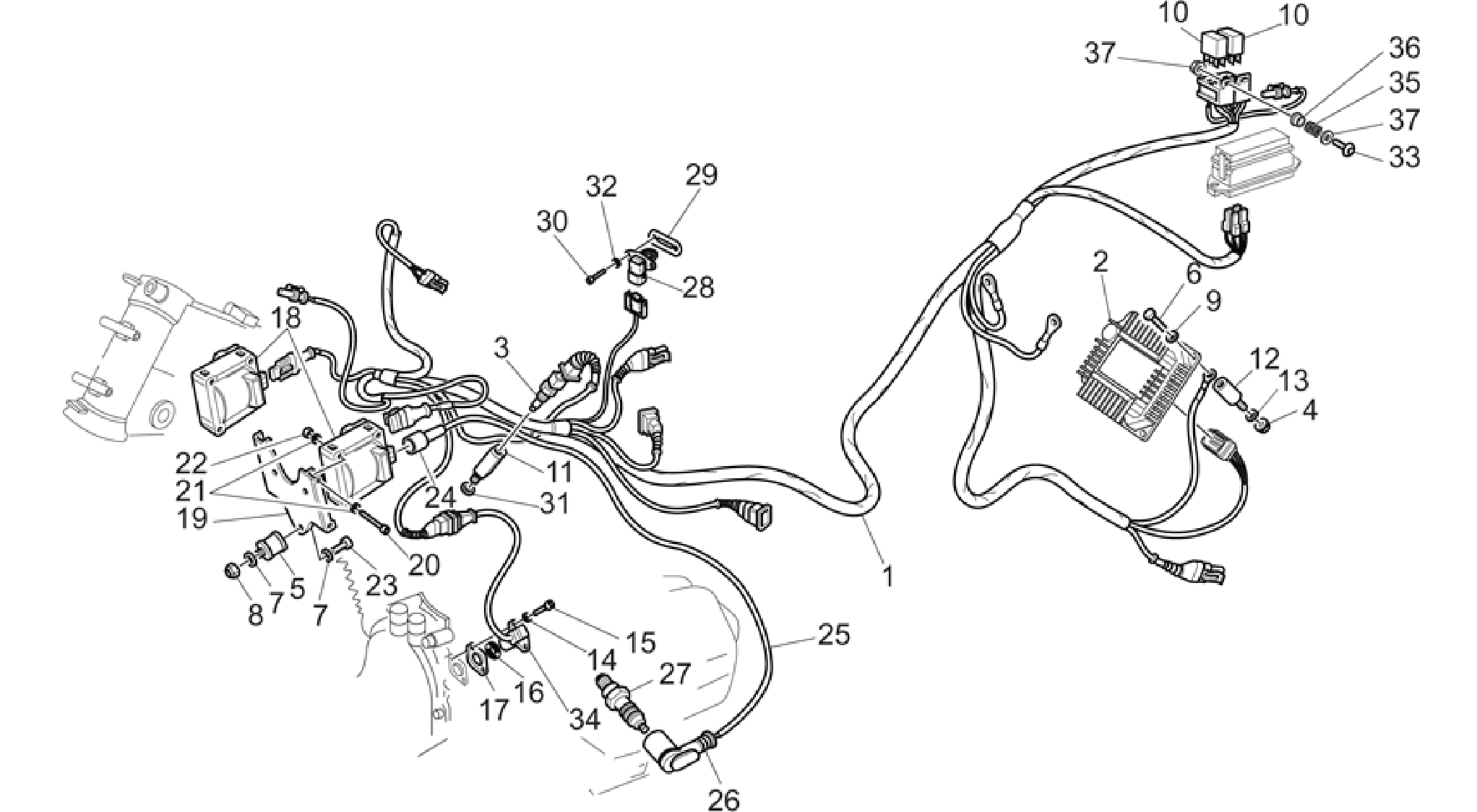 Injection electrical system