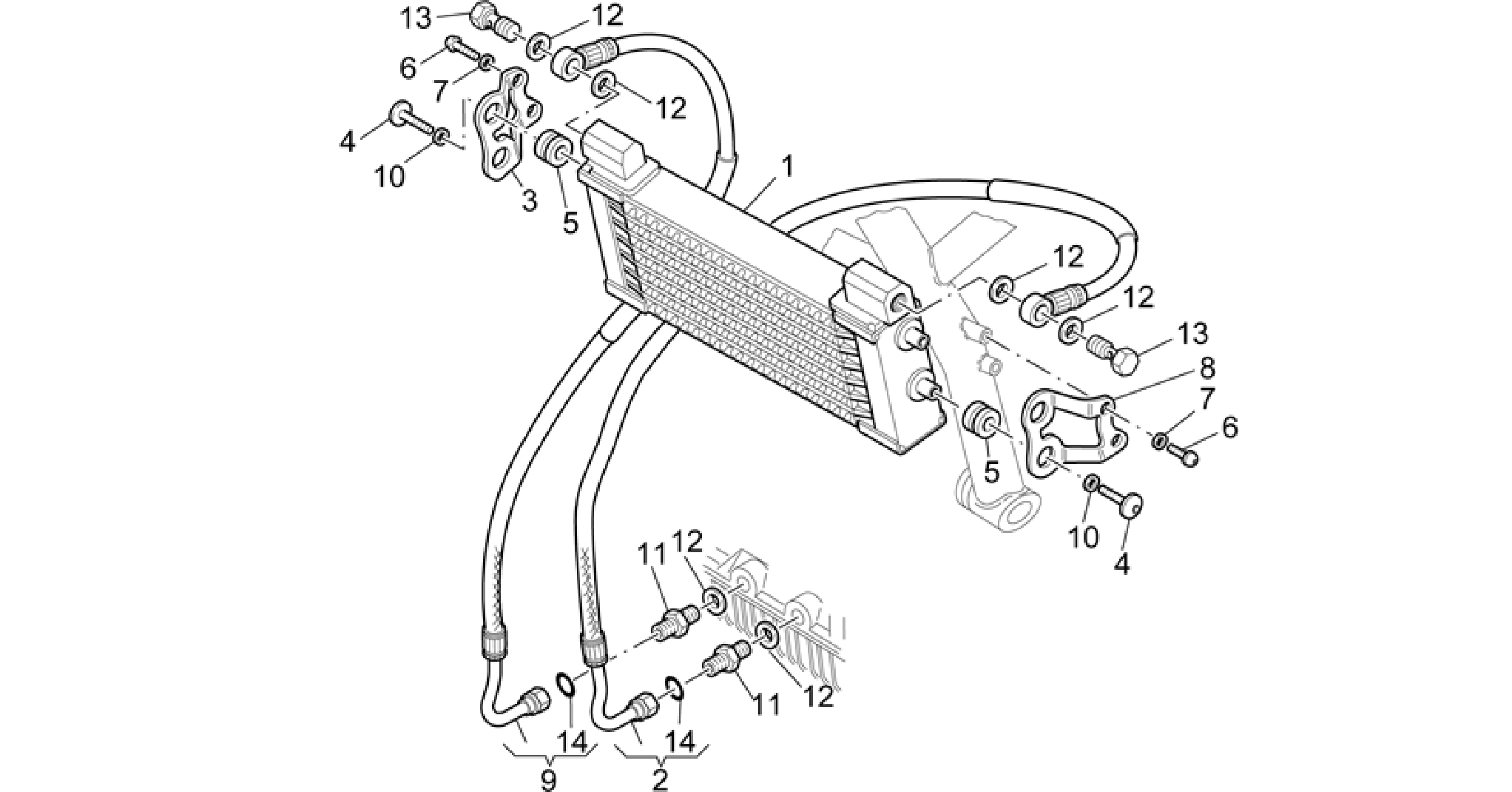 Oil radiator