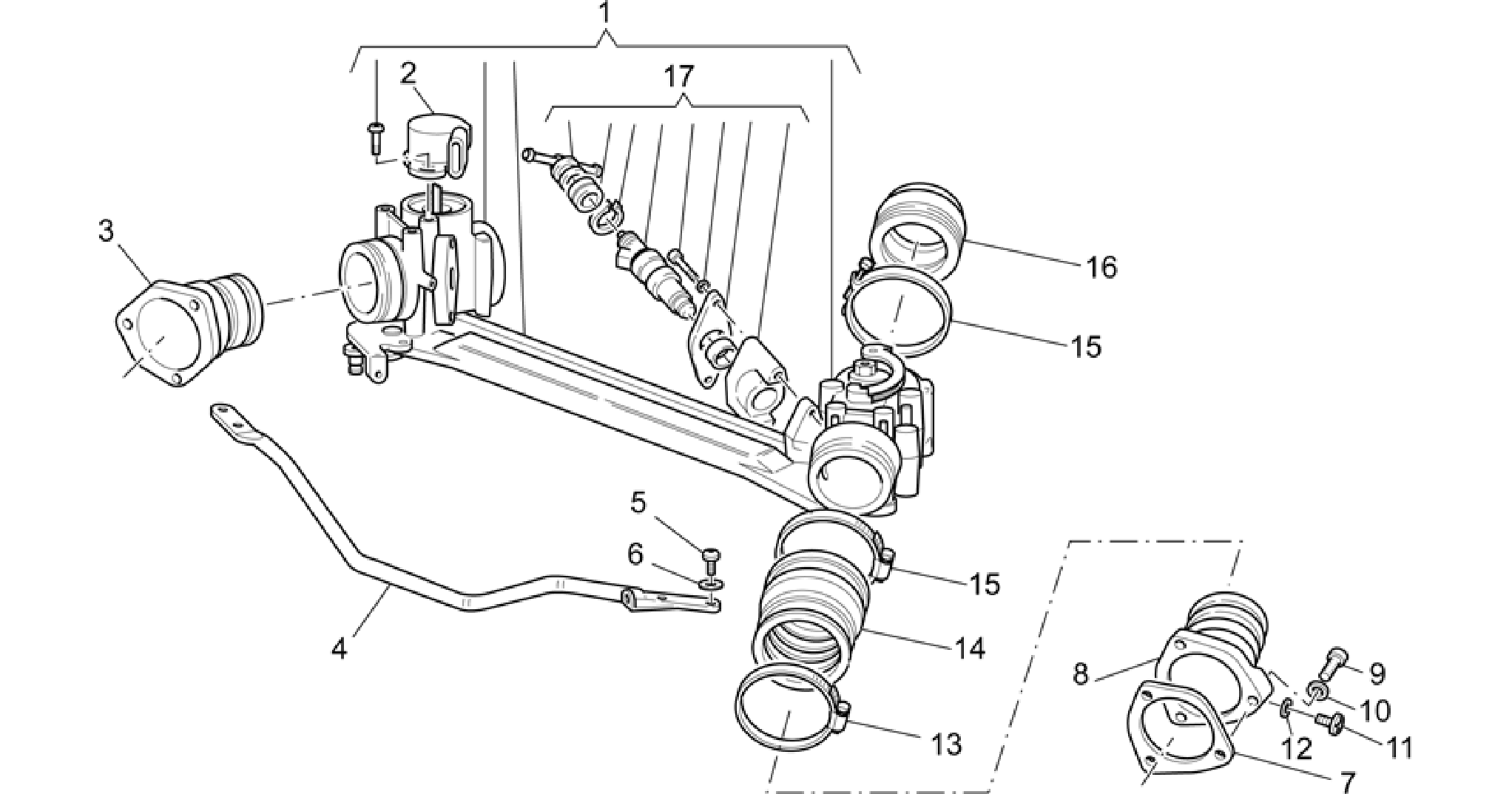 Throttle body
