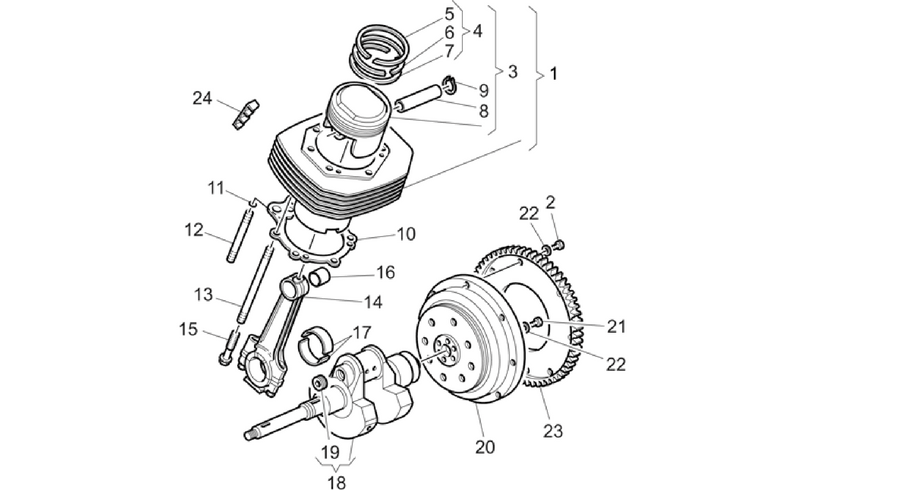 Crankshaft - Piston