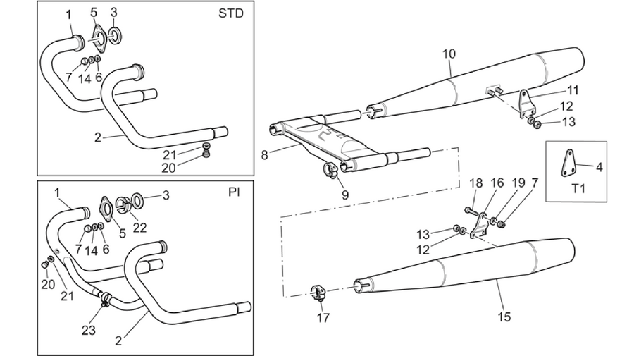 Exhaust unit