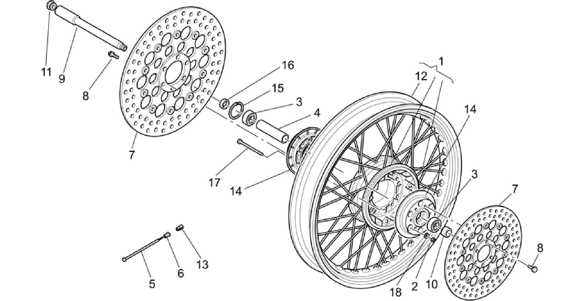 Front wheel