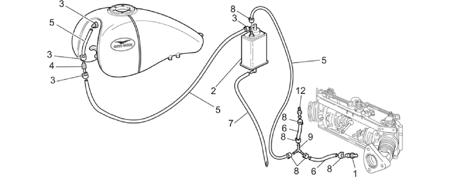 Fuel vapour recover system
