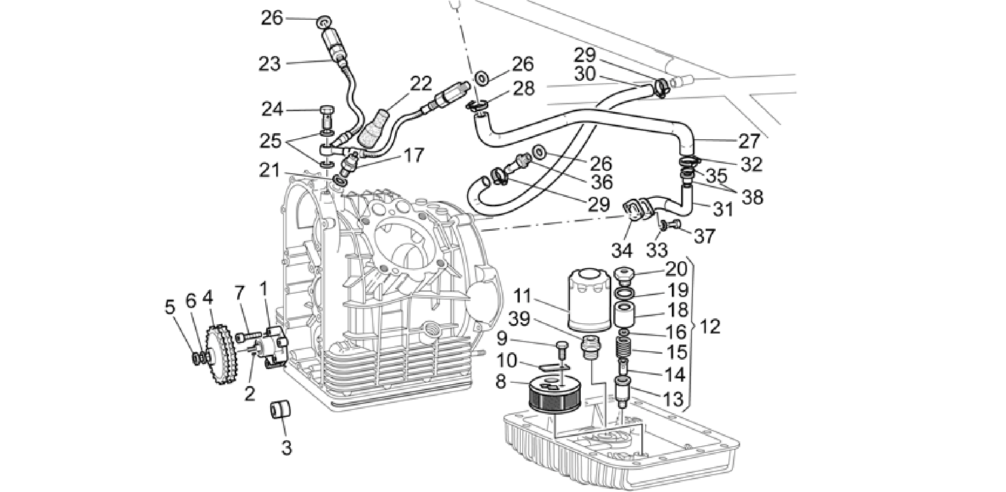 Supply - Oil pump