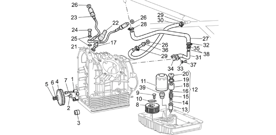 Supply - Oil pump