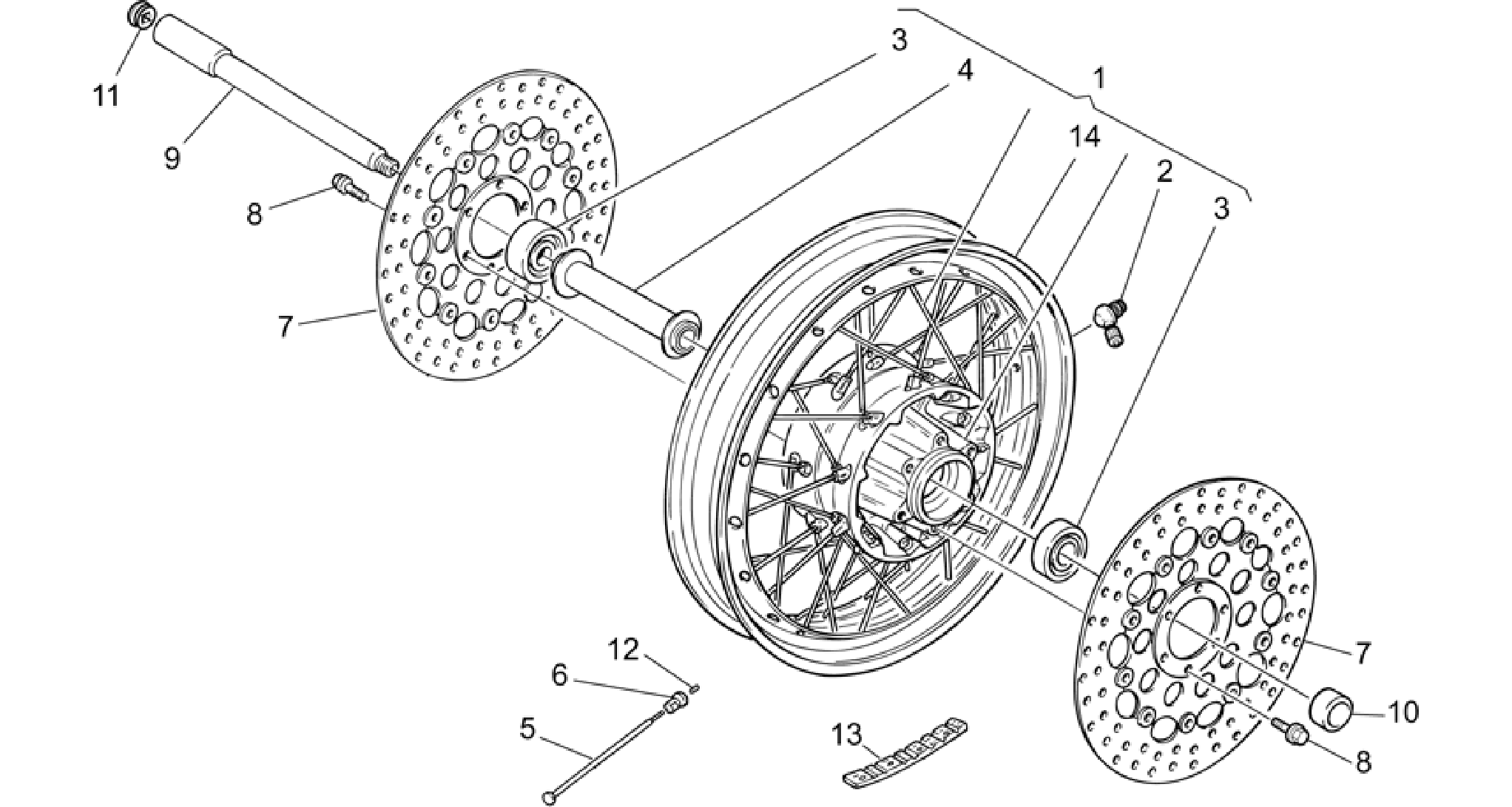 Front wheel