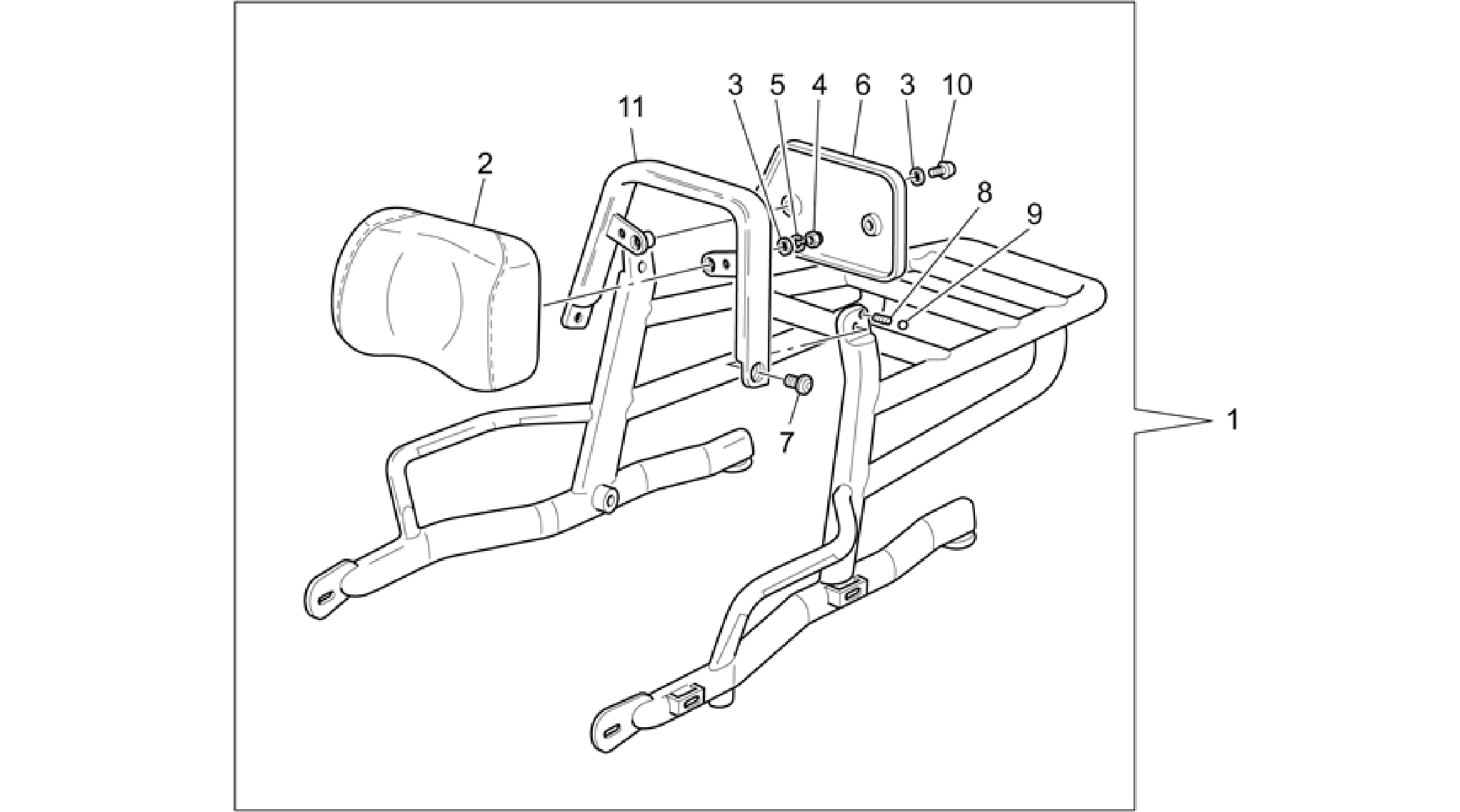 Luggage rack