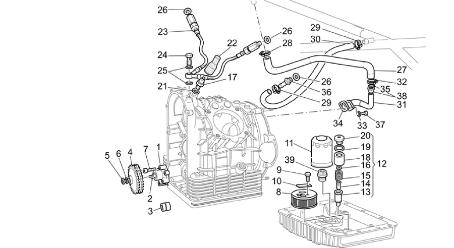 Supply - Oil pump
