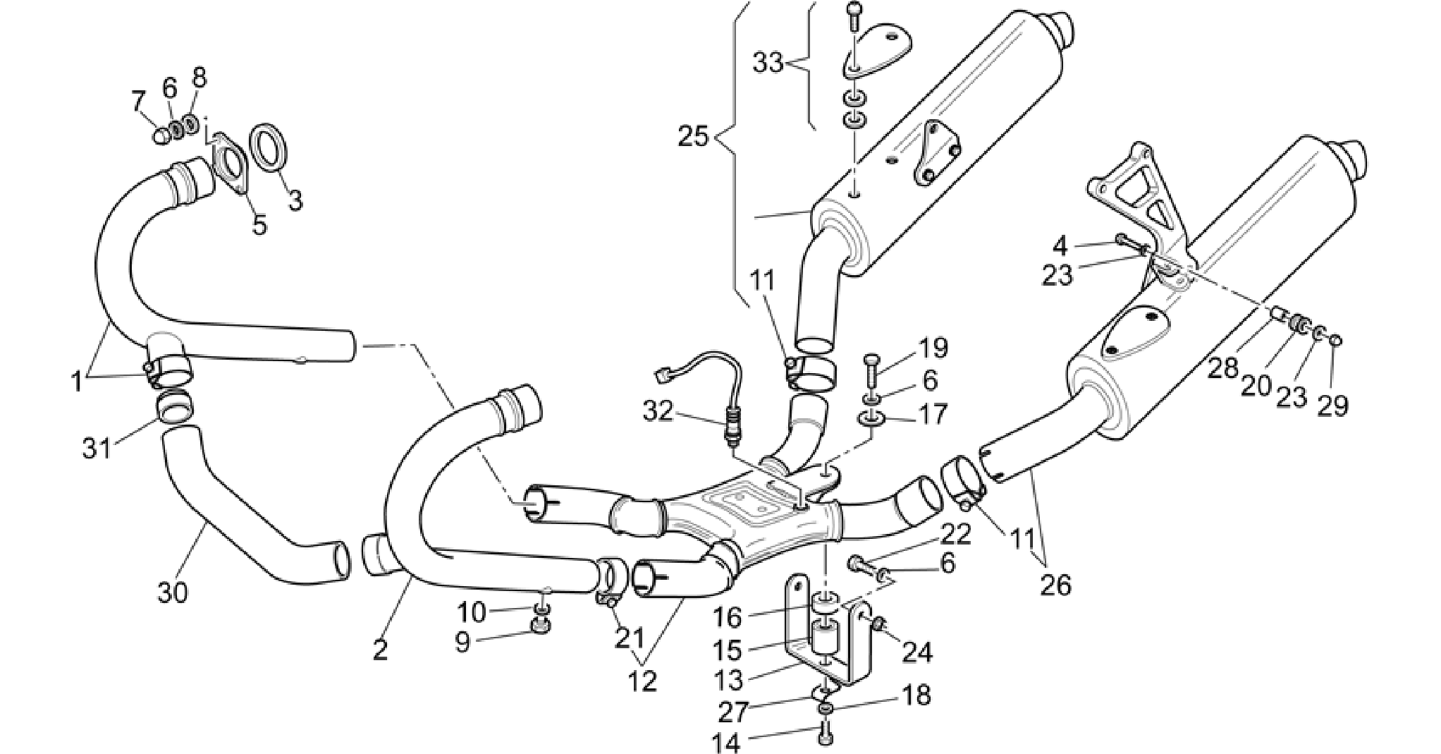 Exhaust unit