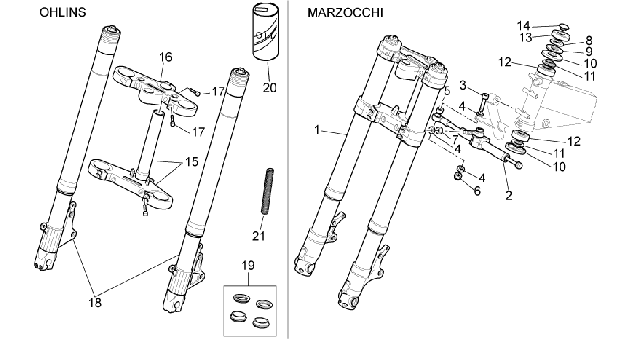 Front fork I