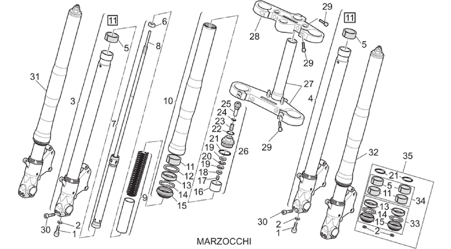 Marzocchi front fork II