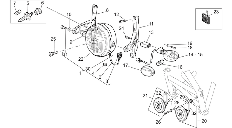 SPORT headlight