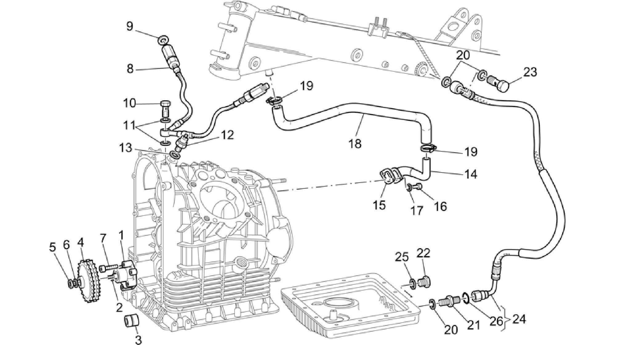 Supply - Oil pump