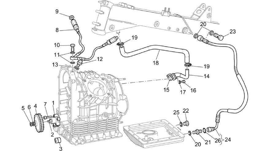 Supply - Oil pump