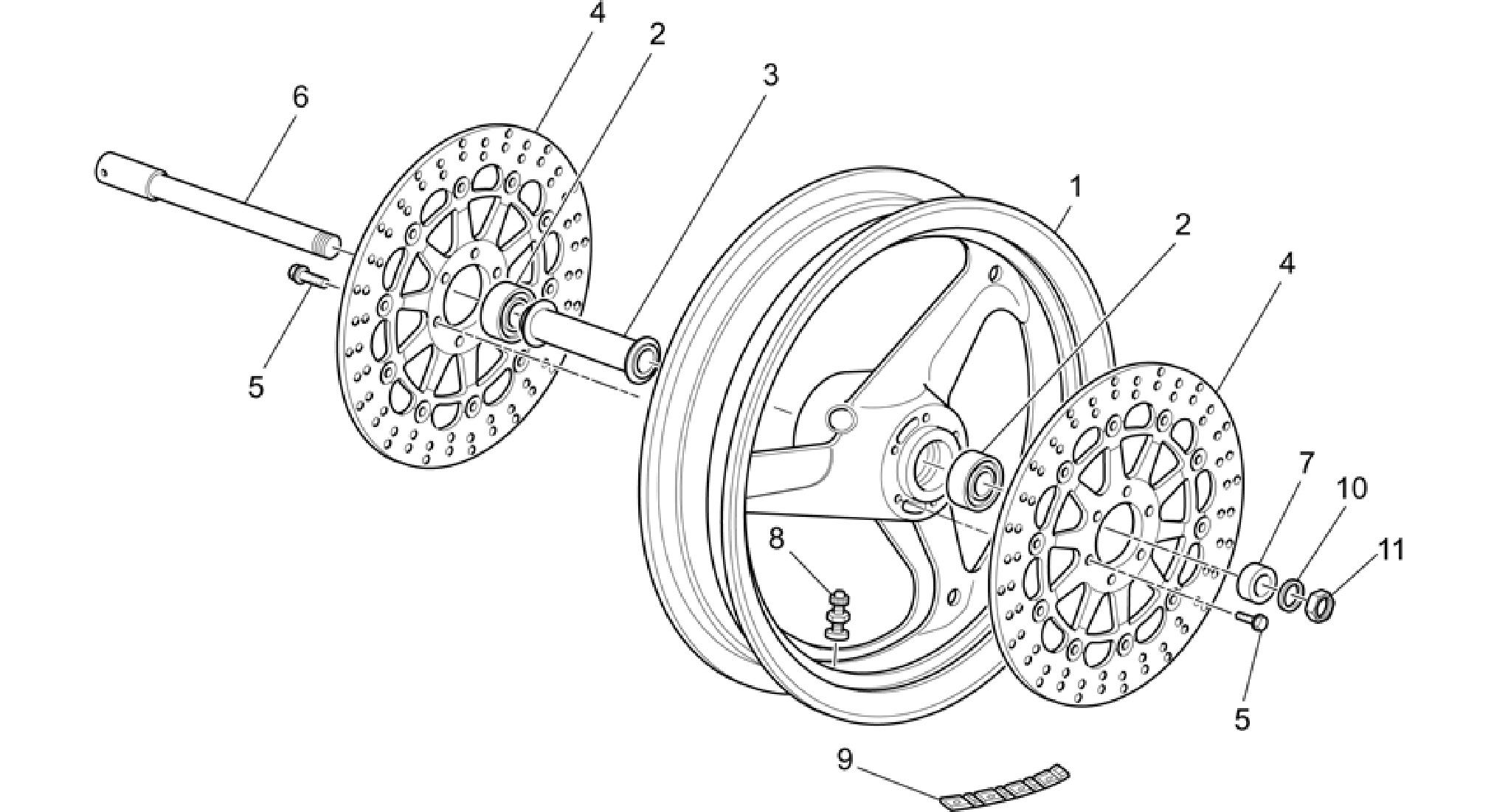 Front wheel
