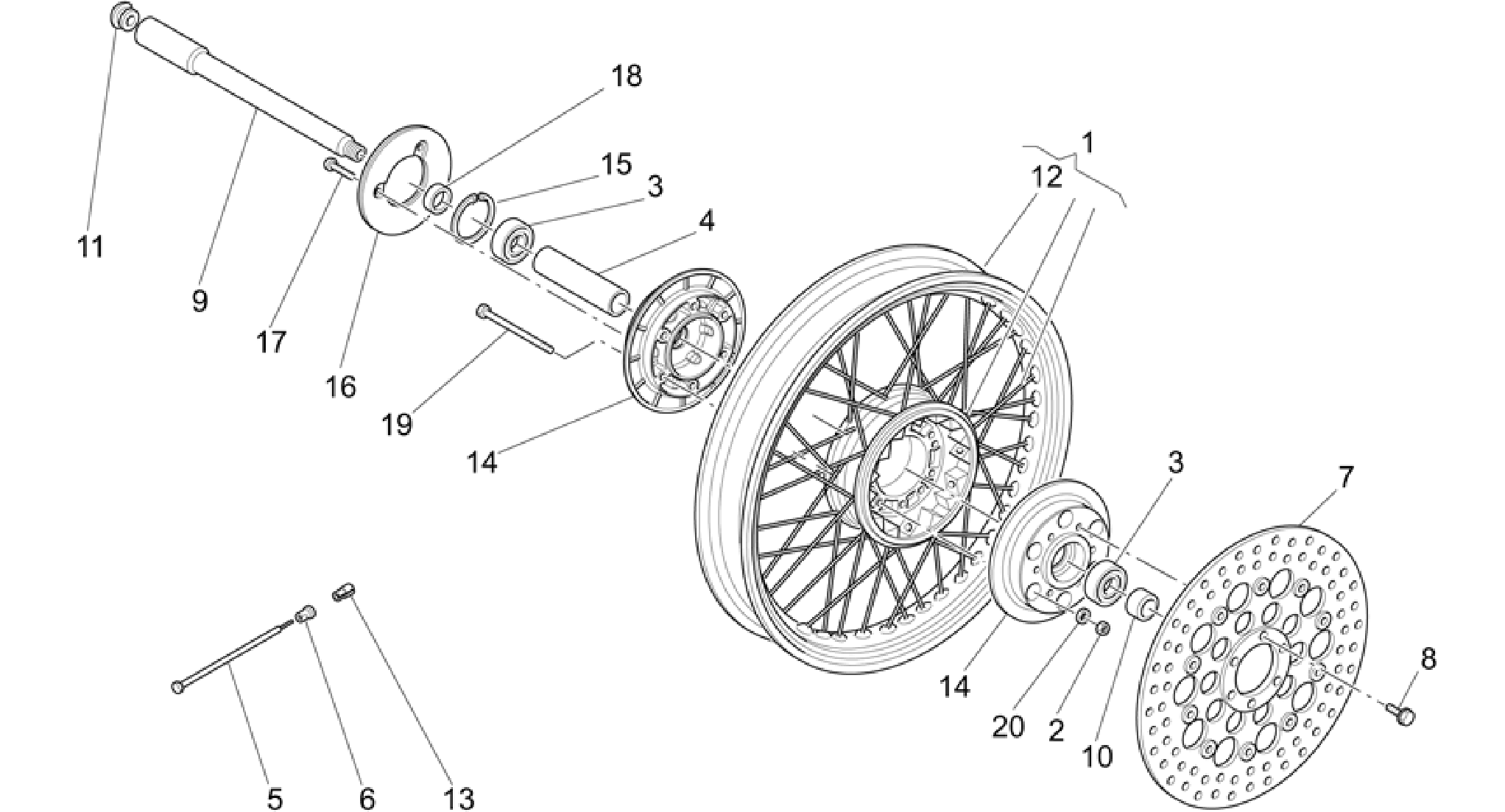 Front wheel
