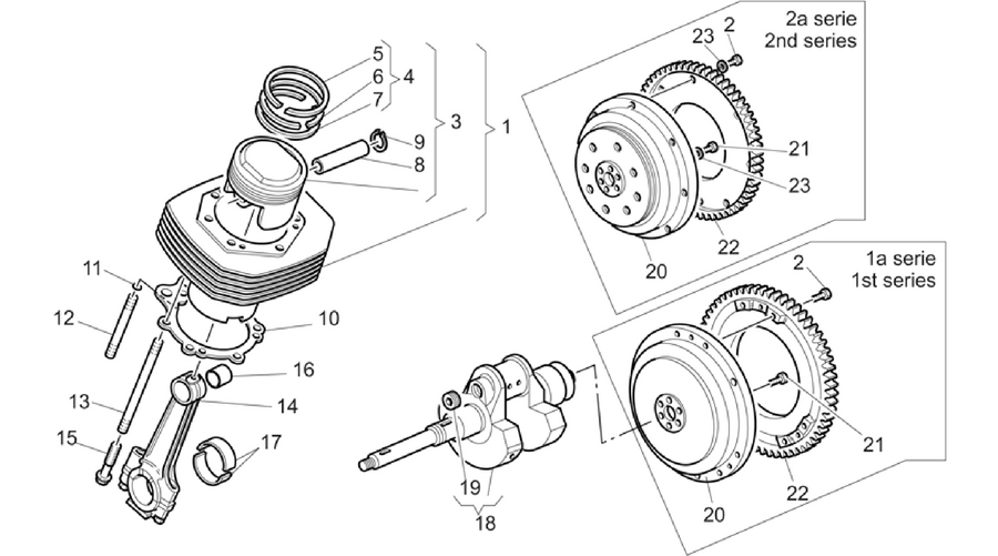 Crankshaft - Piston