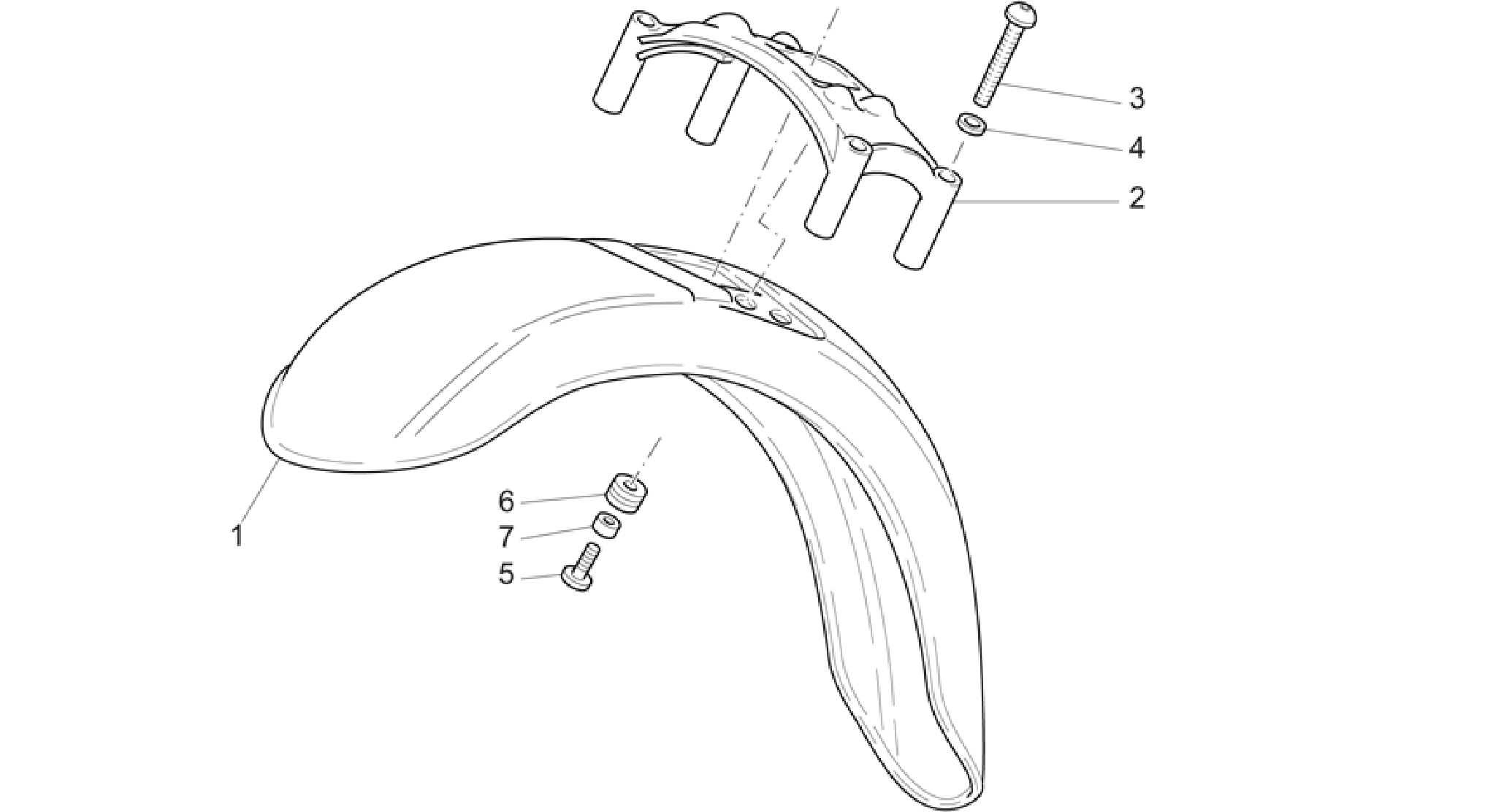 Front mudguard
