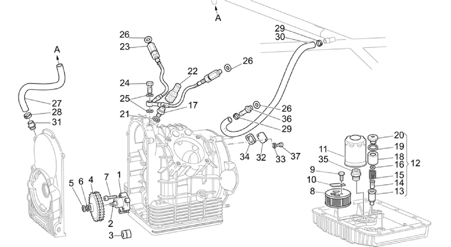 Supply - Oil pump