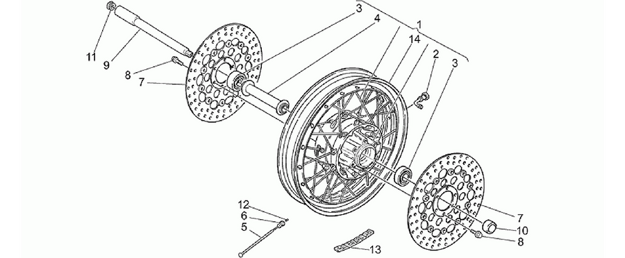 Front wheel