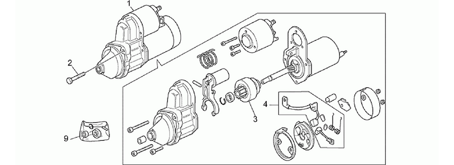 Starter motor