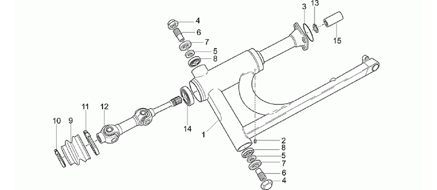 Swing arm
