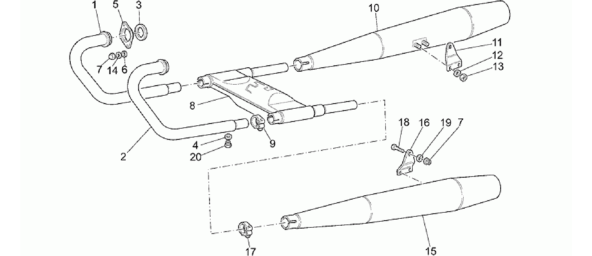 Exhaust unit