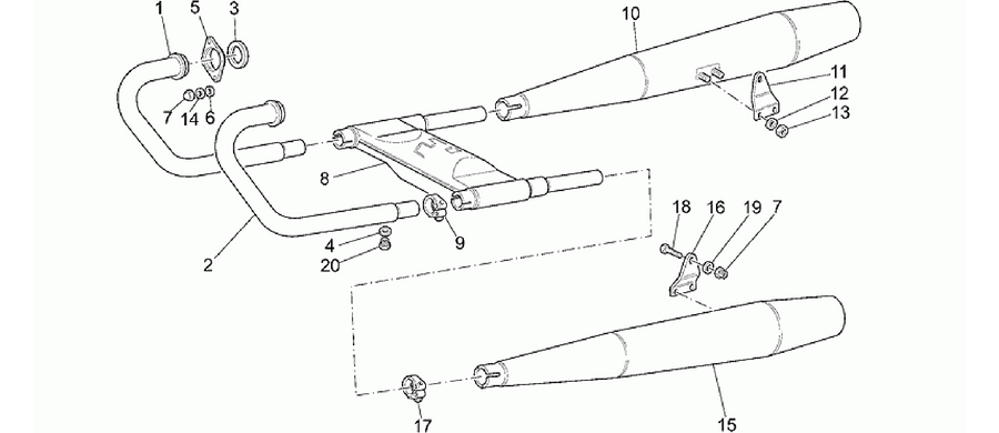 Exhaust unit