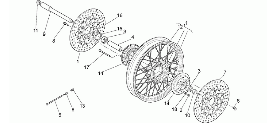 Front wheel