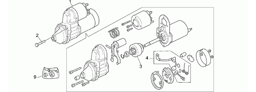 Starter motor