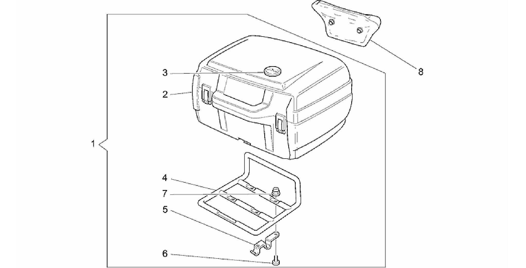40 L top box